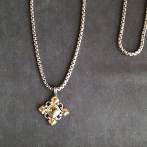David Yurman. Necklace with extender